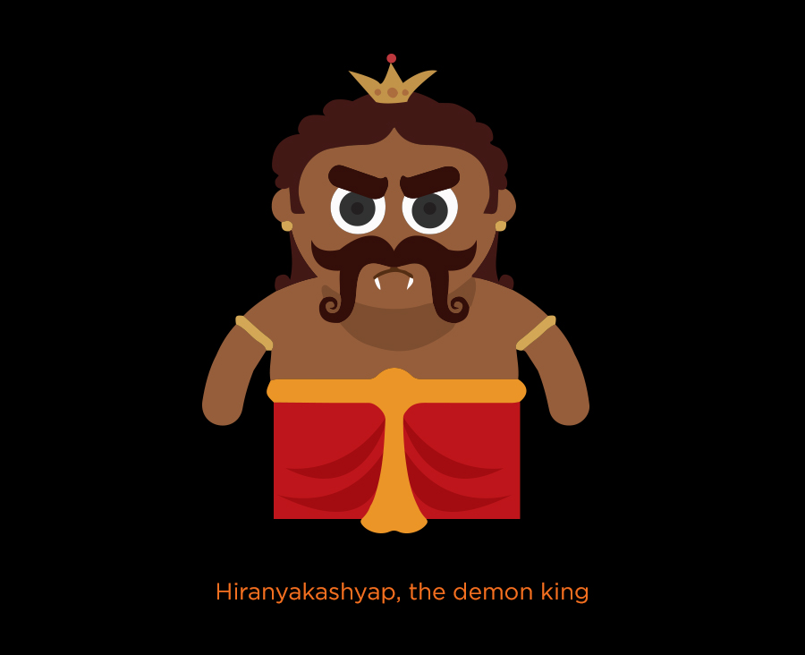 Hiranyakashyap, the demon king