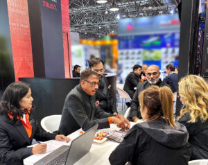 The Tarasafe Team meeting visitors at AplusA 2025