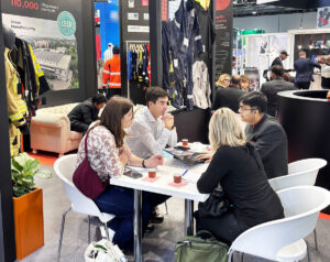 The Tarasafe Team meeting visitors at AplusA 2025