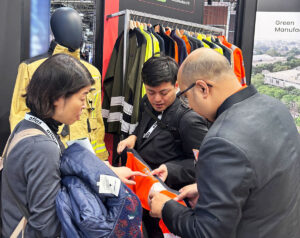 The Tarasafe Team meeting visitors at AplusA 2025