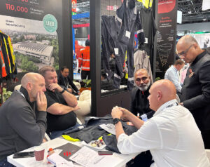 The Tarasafe Team meeting visitors at AplusA 2025